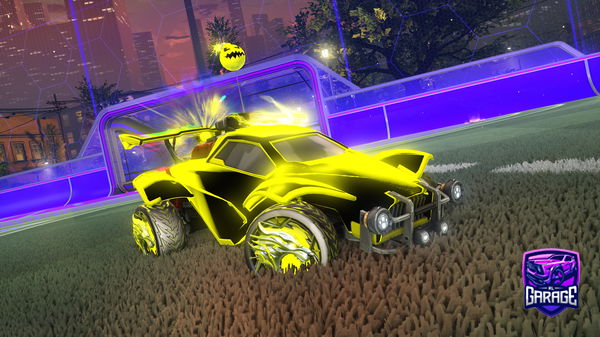 A Rocket League car design from GodMarble