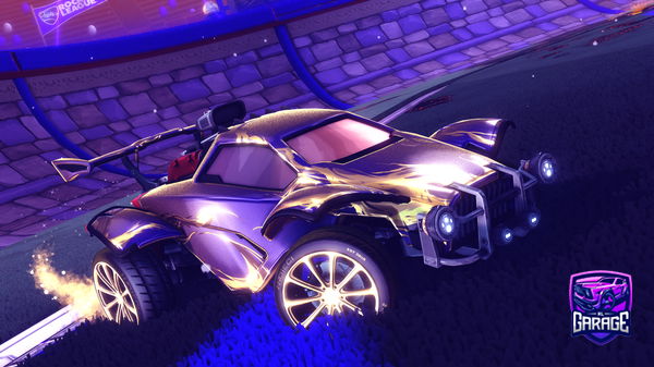 A Rocket League car design from JustBaileyBro