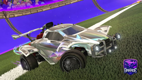 A Rocket League car design from Icerhound88