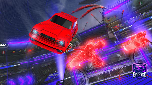 A Rocket League car design from Trifexs