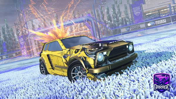 A Rocket League car design from matOsys