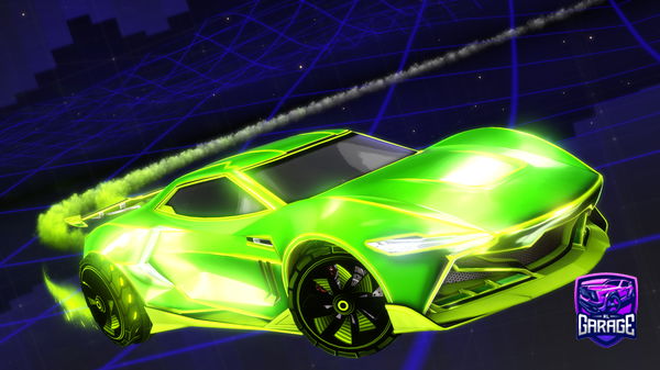 A Rocket League car design from D4rkzz