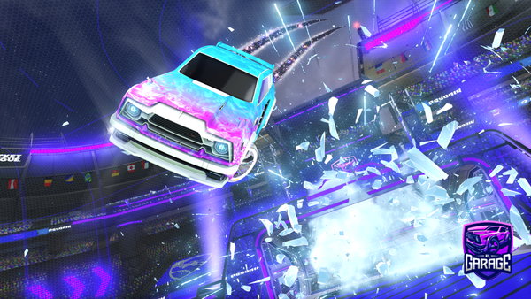 A Rocket League car design from Zav1ll3