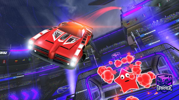 A Rocket League car design from SuperTank71