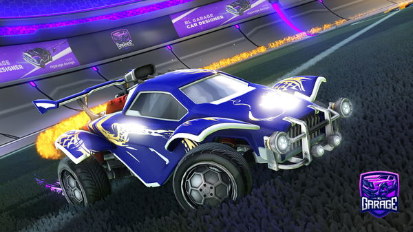 A Rocket League car design from Morneau