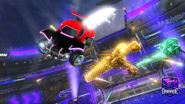 A Rocket League car design from Flxmes214