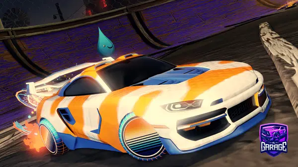 A Rocket League car design from SuperMommy