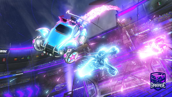 A Rocket League car design from goatkuuu