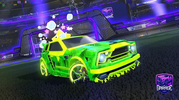 A Rocket League car design from BFK_reaperXrz