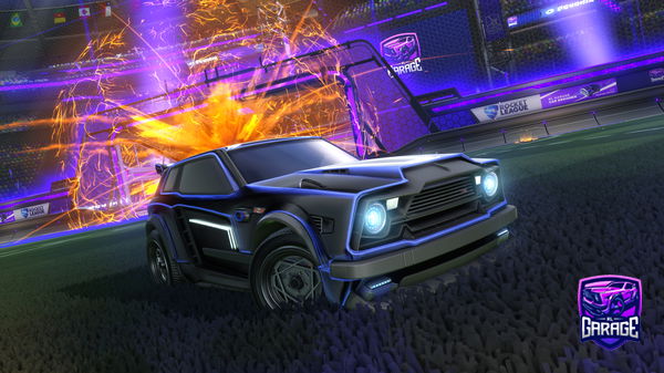 A Rocket League car design from turbo492