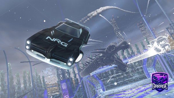 A Rocket League car design from SunAndMoonJosh