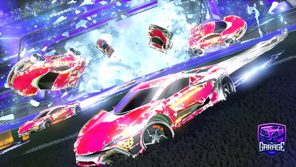 A Rocket League car design from 1320vi