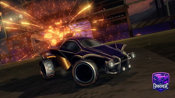 A Rocket League car design from ObviuslyNotMushroom