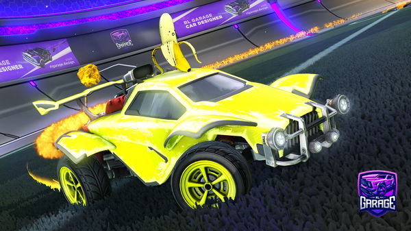 A Rocket League car design from Jaimeplayz1