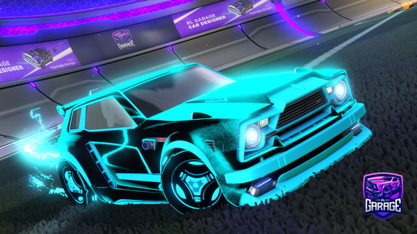 A Rocket League car design from Zxtos