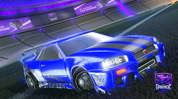 A Rocket League car design from Sharkie-Boy