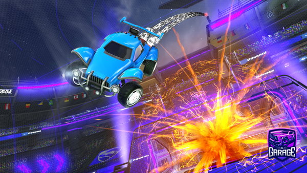 A Rocket League car design from michiyou