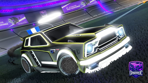 A Rocket League car design from GerarCraftYT