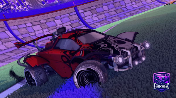 A Rocket League car design from sleeepyaswell