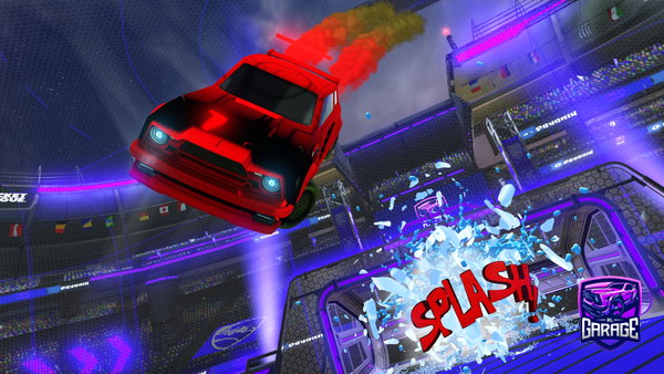 A Rocket League car design from Pontyees