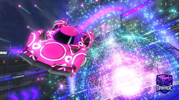 A Rocket League car design from Rbeas09