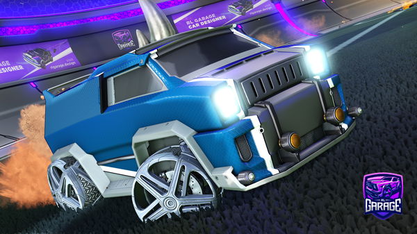 A Rocket League car design from CosmicPlayz7521