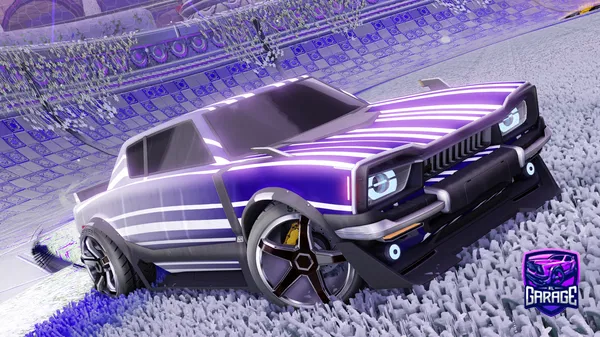 A Rocket League car design from ENERGIRUBEN