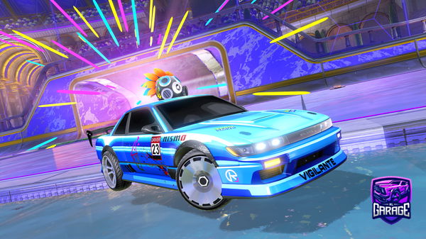 A Rocket League car design from CrashnSmash