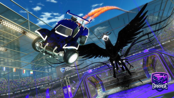 A Rocket League car design from Konamii