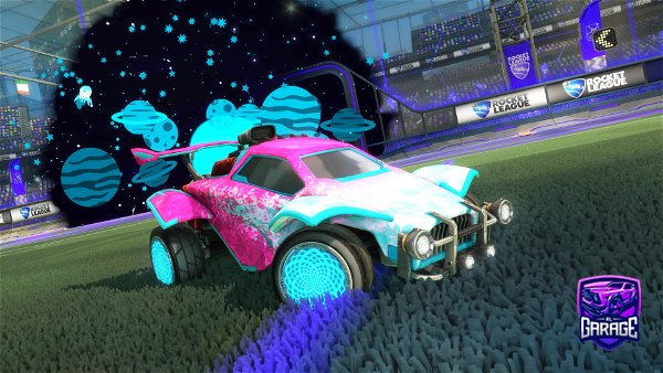 A Rocket League car design from TWITY_
