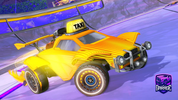 A Rocket League car design from Lexa_S78