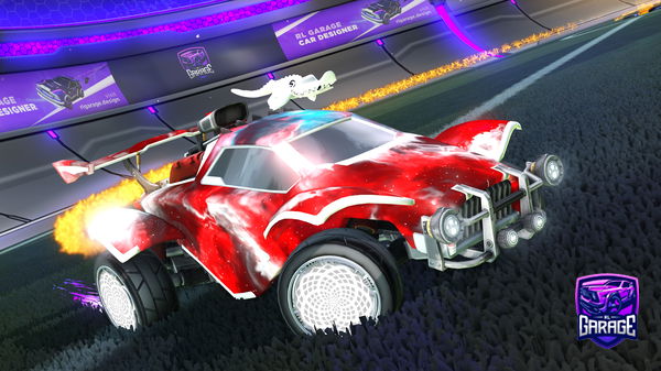 A Rocket League car design from LifeOfTheParty