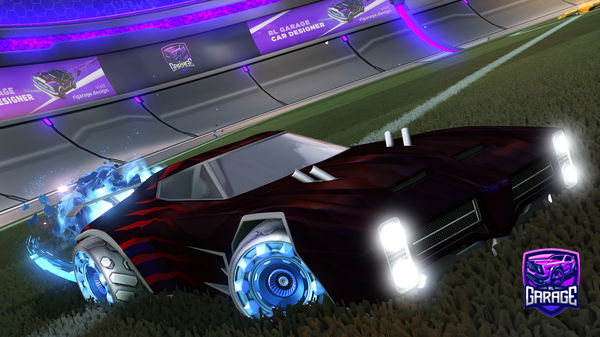 A Rocket League car design from Synxty