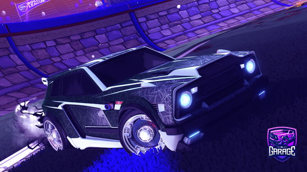 A Rocket League car design from Sp3nc3r9456