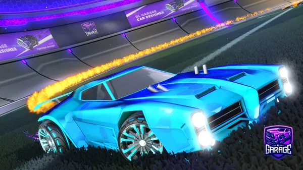 A Rocket League car design from ravalloni