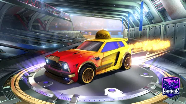 A Rocket League car design from Rimmiru
