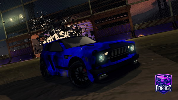 A Rocket League car design from Sam_ice67