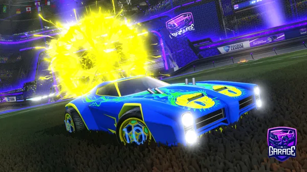 A Rocket League car design from ChappyDaBoi3