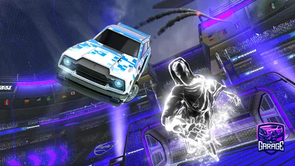 A Rocket League car design from klefty007