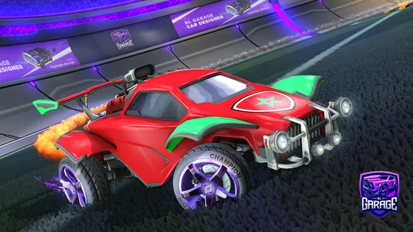 A Rocket League car design from ggtale_