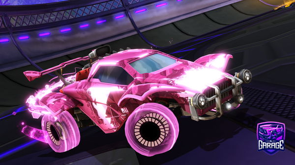 A Rocket League car design from x12345