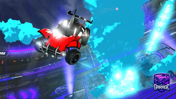 A Rocket League car design from Borsh-AL