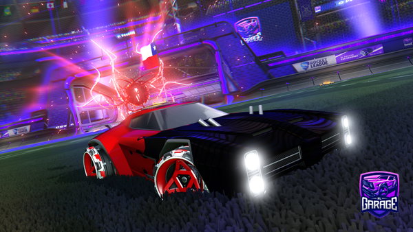 A Rocket League car design from IamFiobeou