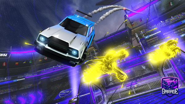 A Rocket League car design from CherryYuho