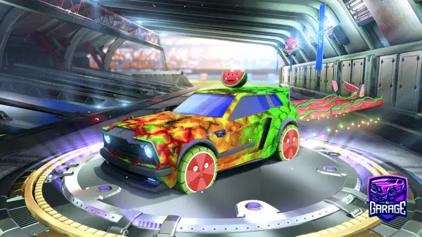 A Rocket League car design from GGBninga