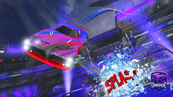 A Rocket League car design from Jxzdagg