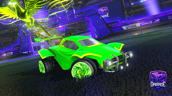A Rocket League car design from TrueCarter1YT