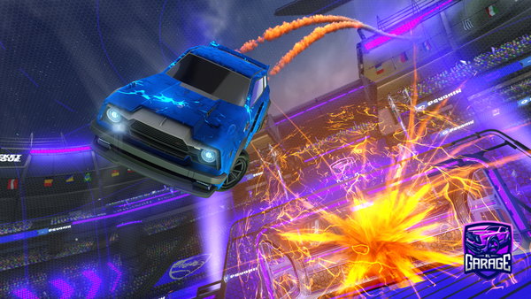 A Rocket League car design from Jarobaon144Hz