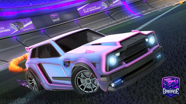 A Rocket League car design from DF2310