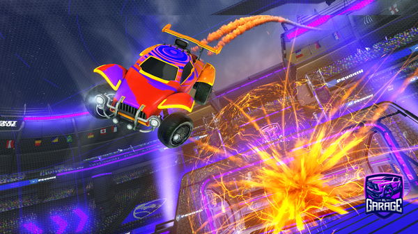 A Rocket League car design from TR_25xa